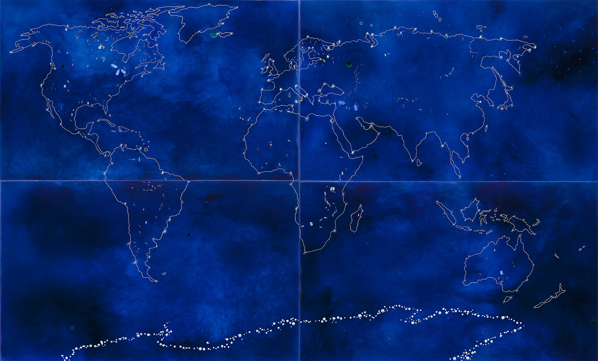 Four Hemispheres - Map