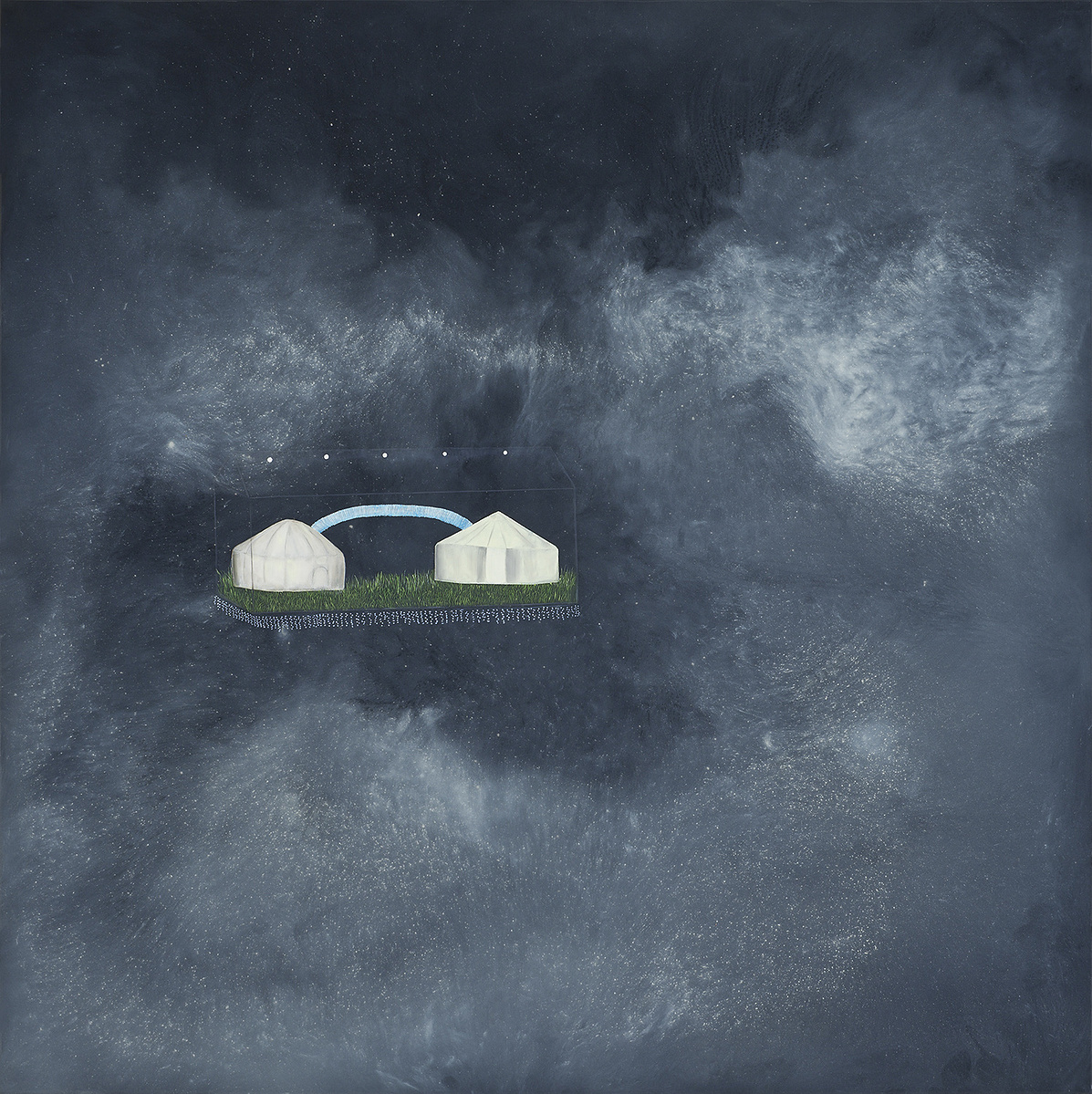 Outer Space Living Is Easy - Yurt