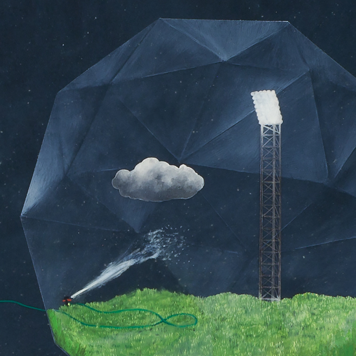 Outer Space Living Is Easy - Cloud Detail