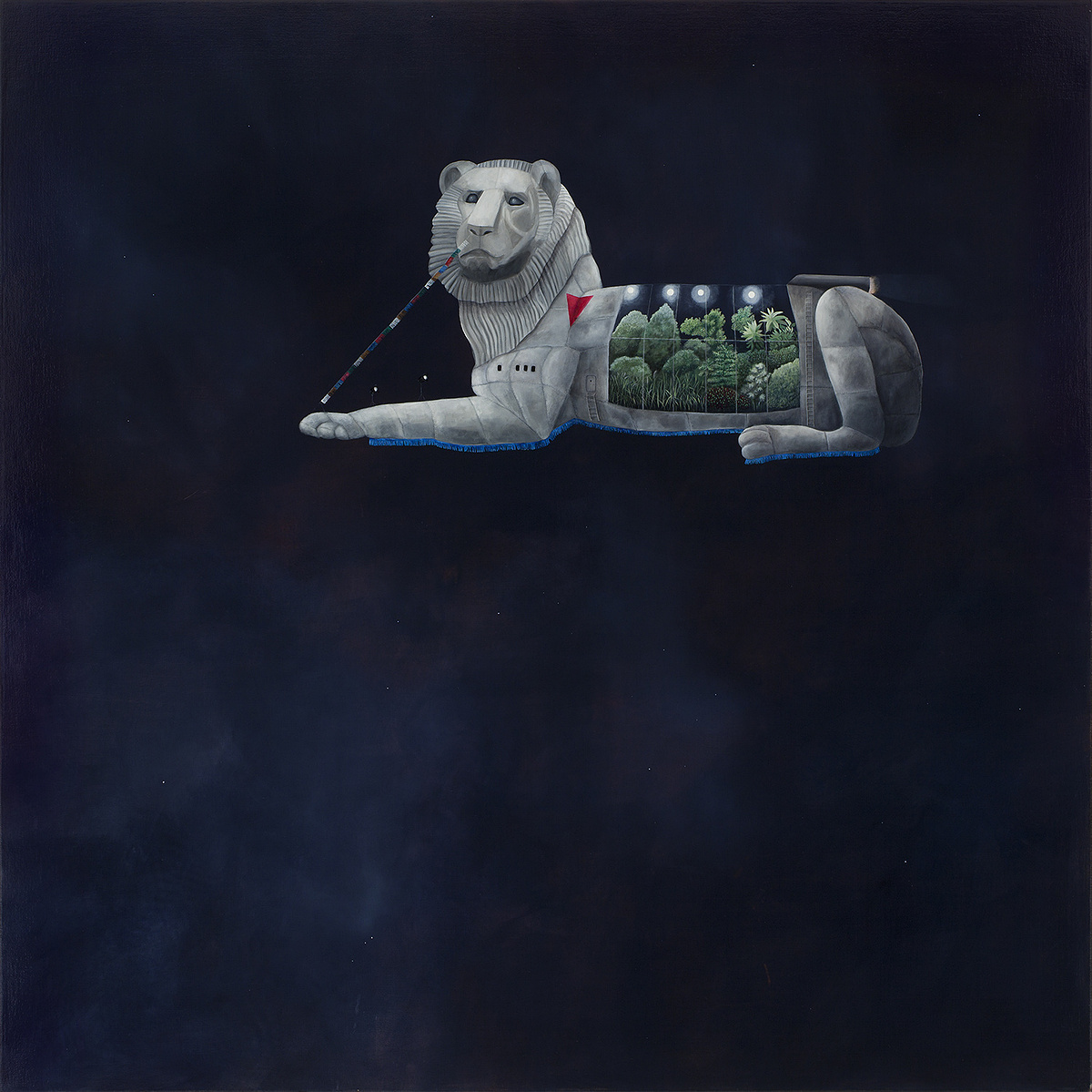 Outer Space Parade Floats - Lion